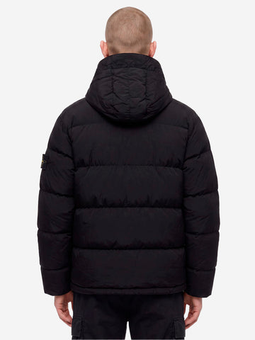 STONE ISLAND Piumino Nylon Metal in ECONYL nero Nero