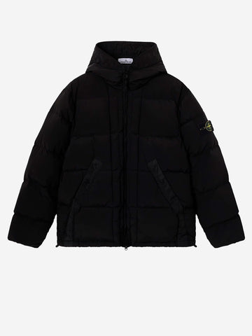 STONE ISLAND Piumino Nylon Metal in ECONYL nero Nero