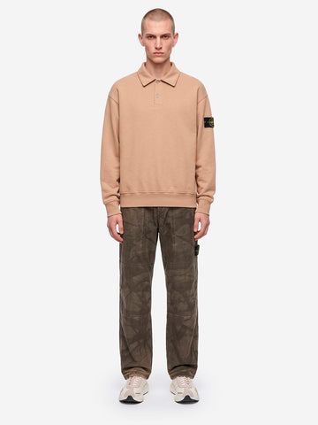 STONE ISLAND Felpa Tubular Cotton Fleece beige Beige