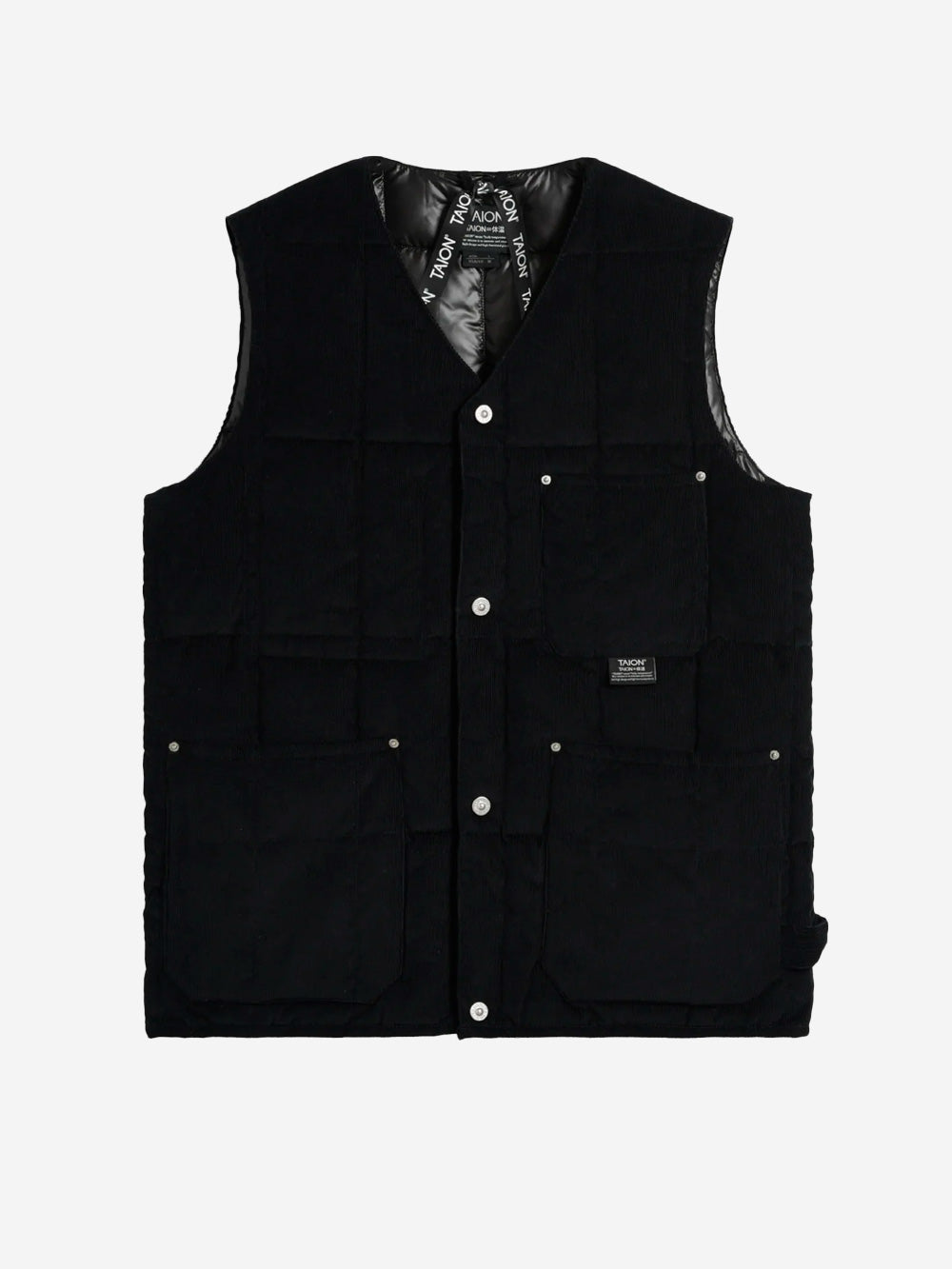 TAION Gilet da lavoro in Cordura nero Nero Urbanstaroma
