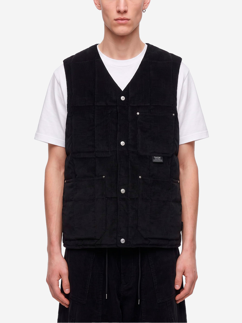 TAION Gilet da lavoro in Cordura nero Nero Urbanstaroma