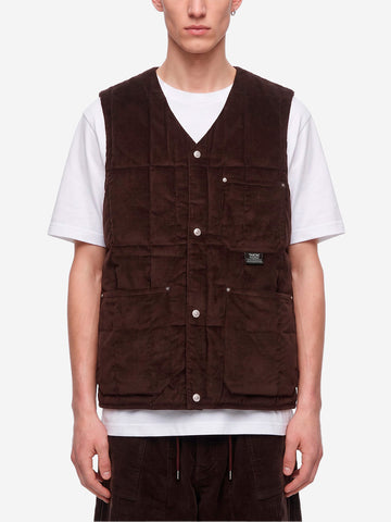 TAION Gilet da lavoro in Cordura marrone Marrone