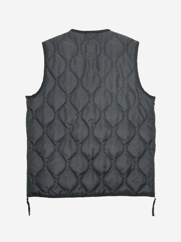 TAION Military Zip Neck Down Smanicato grigio grigio