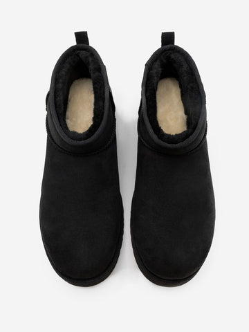 UGG W Classic Ultra Mini neri Nero