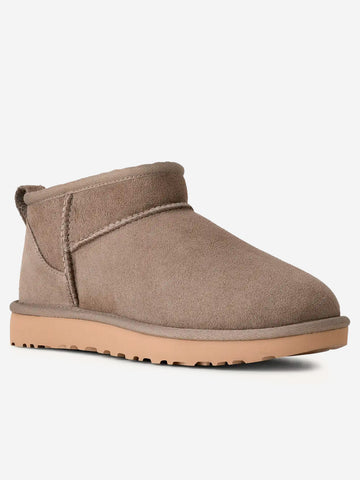 UGG W Classic Ultra Mini 'Cobble Grey' Marrone