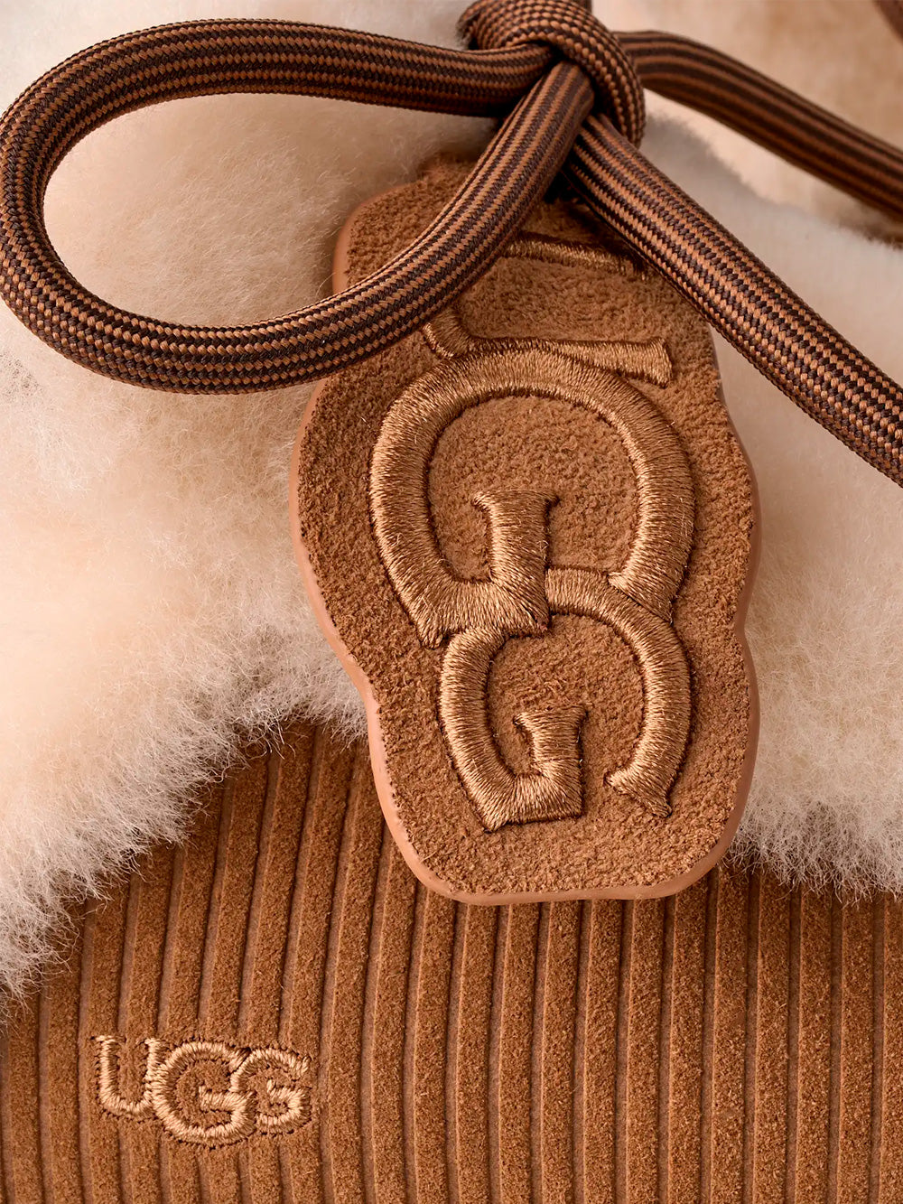 UGG W Disquette Heritage 'Chestnut' Marrone bianca Urbanstaroma