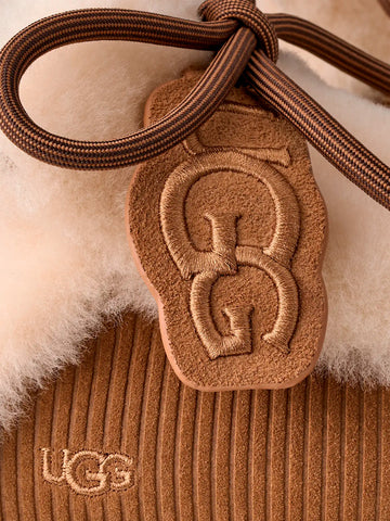 UGG W Disquette Heritage 'Chestnut' Marrone bianca