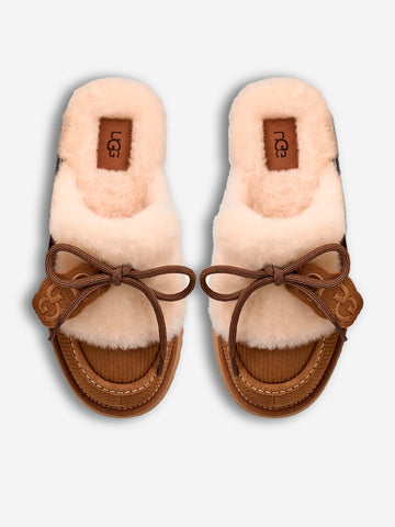 UGG W Disquette Heritage 'Chestnut' Marrone bianca
