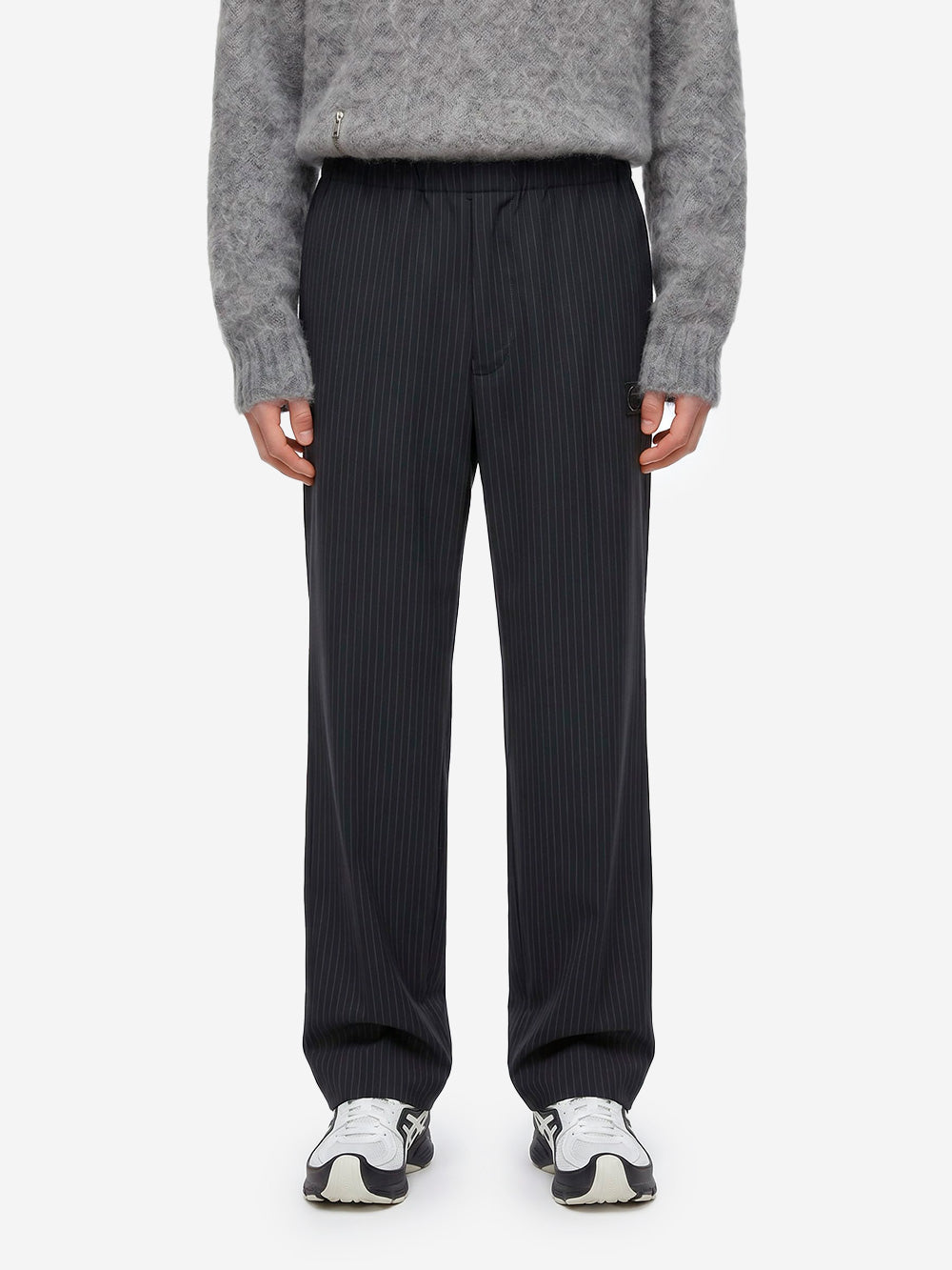 UNDERCOVER 'Easy Pants' Pintrsipe navy Navy bianca Urbanstaroma