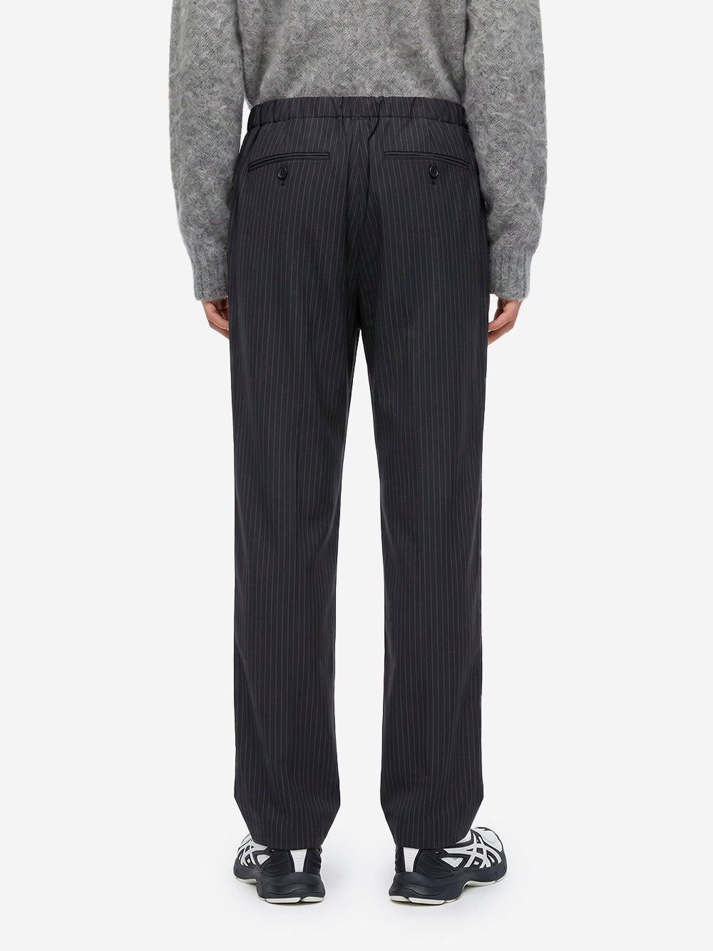 UNDERCOVER 'Easy Pants' Pintrsipe navy Navy bianca Urbanstaroma