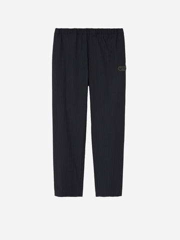 UNDERCOVER 'Easy Pants' Pintrsipe navy Navy bianca