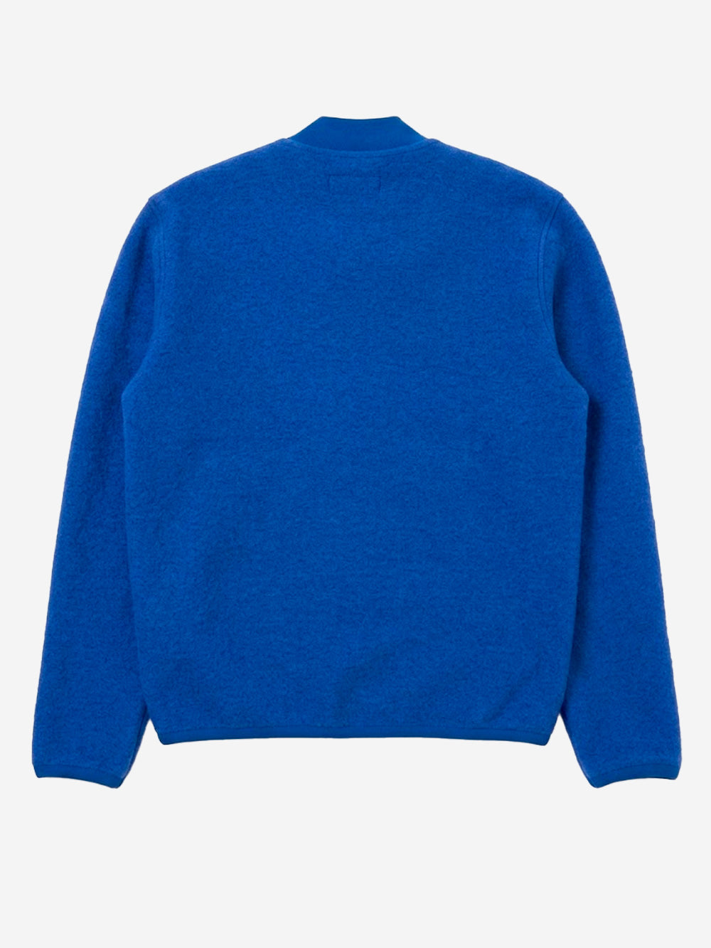UNIVERSAL WORKS Bomber blu in lana con zip Blu Urbanstaroma