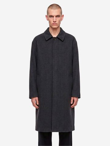 UNIVERSAL WORKS Cappotto grigio Mowbray in misto lana Grigio