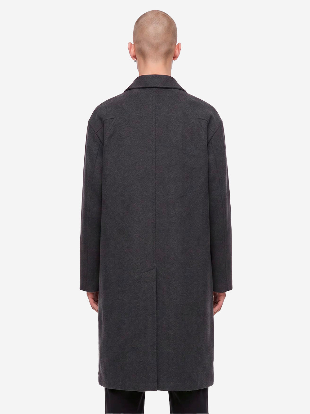 UNIVERSAL WORKS Cappotto grigio Mowbray in misto lana Grigio Urbanstaroma