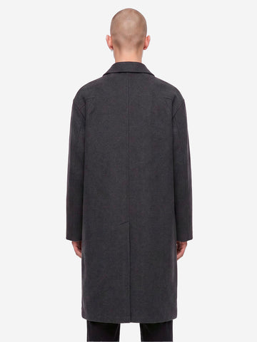 UNIVERSAL WORKS Cappotto grigio Mowbray in misto lana Grigio