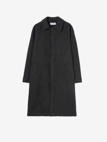 UNIVERSAL WORKS Cappotto grigio Mowbray in misto lana Grigio