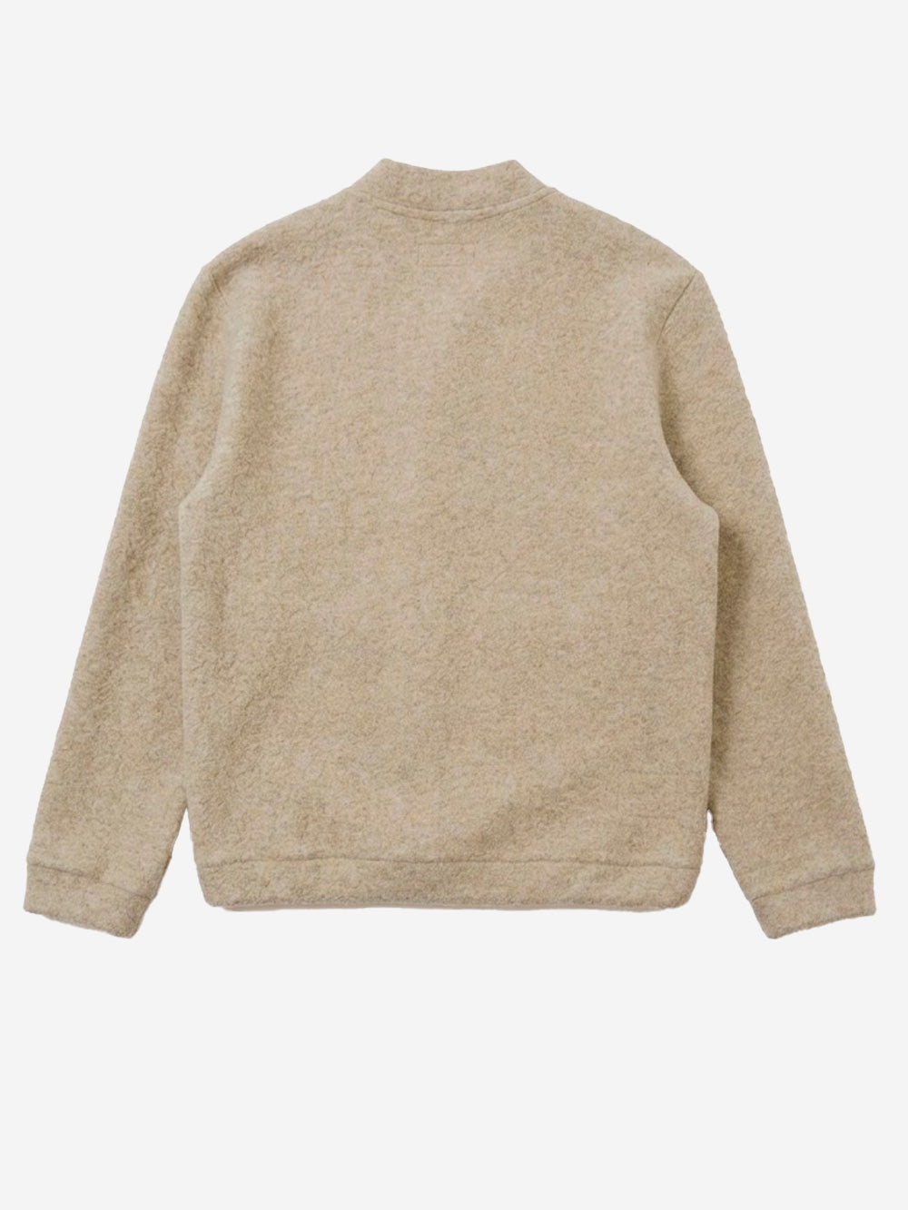 UNIVERSAL WORKS Cardigan 'Advance' beige in wool fleece beige Urbanstaroma