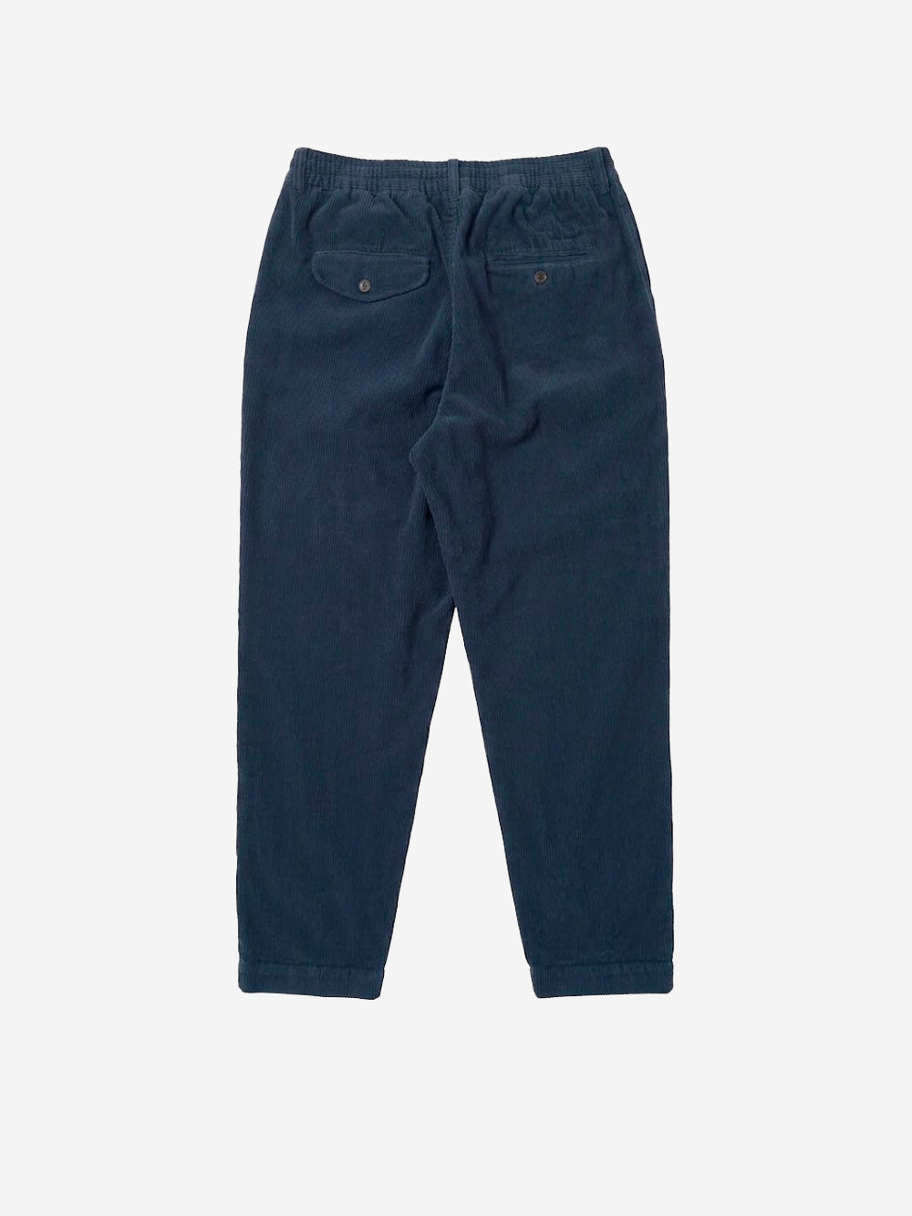 UNIVERSAL WORKS Pantaloni track navy in cotone corduroy Blu scuro Urbanstaroma