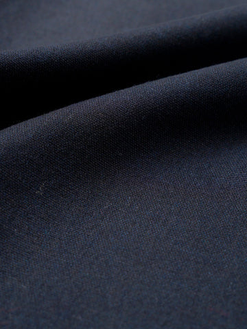 UNIVERSAL WORKS Pantaloni Wool Herringbone Pleated navy Blu scuro