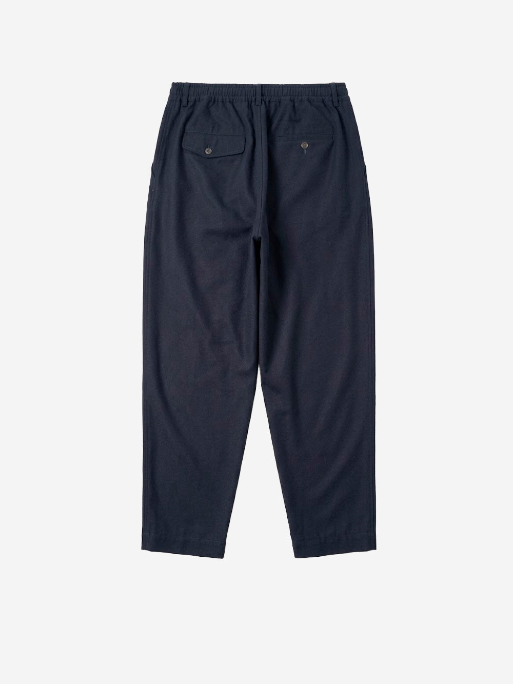UNIVERSAL WORKS Pantaloni Wool Herringbone Pleated navy Blu scuro Urbanstaroma