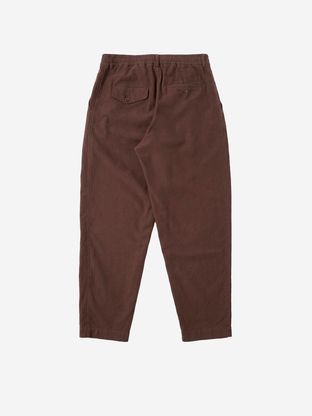 UNIVERSAL WORKS Pantaloni Comfort Moleskin marroni con pinces Marrone Urbanstaroma