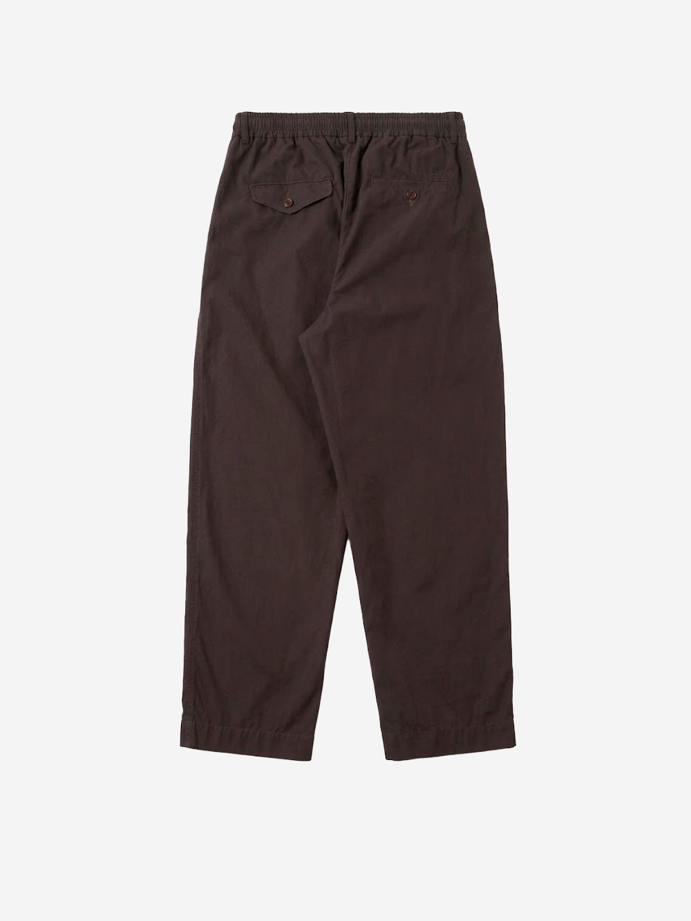 UNIVERSAL WORKS Pantaloni Oxford Micro Canvas marroni Marrone Urbanstaroma
