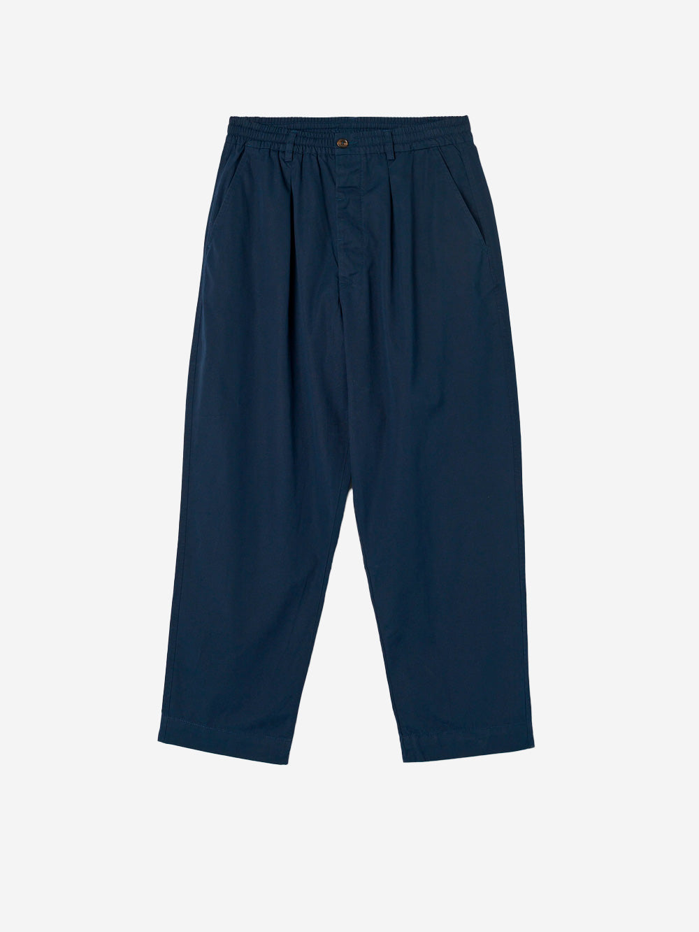 UNIVERSAL WORKS Pantaloni Oxford Micro Canvas blu Blu scuro Urbanstaroma