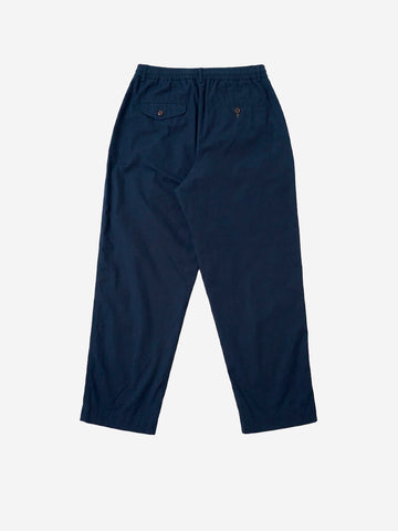 UNIVERSAL WORKS Pantaloni Oxford Micro Canvas blu Blu scuro