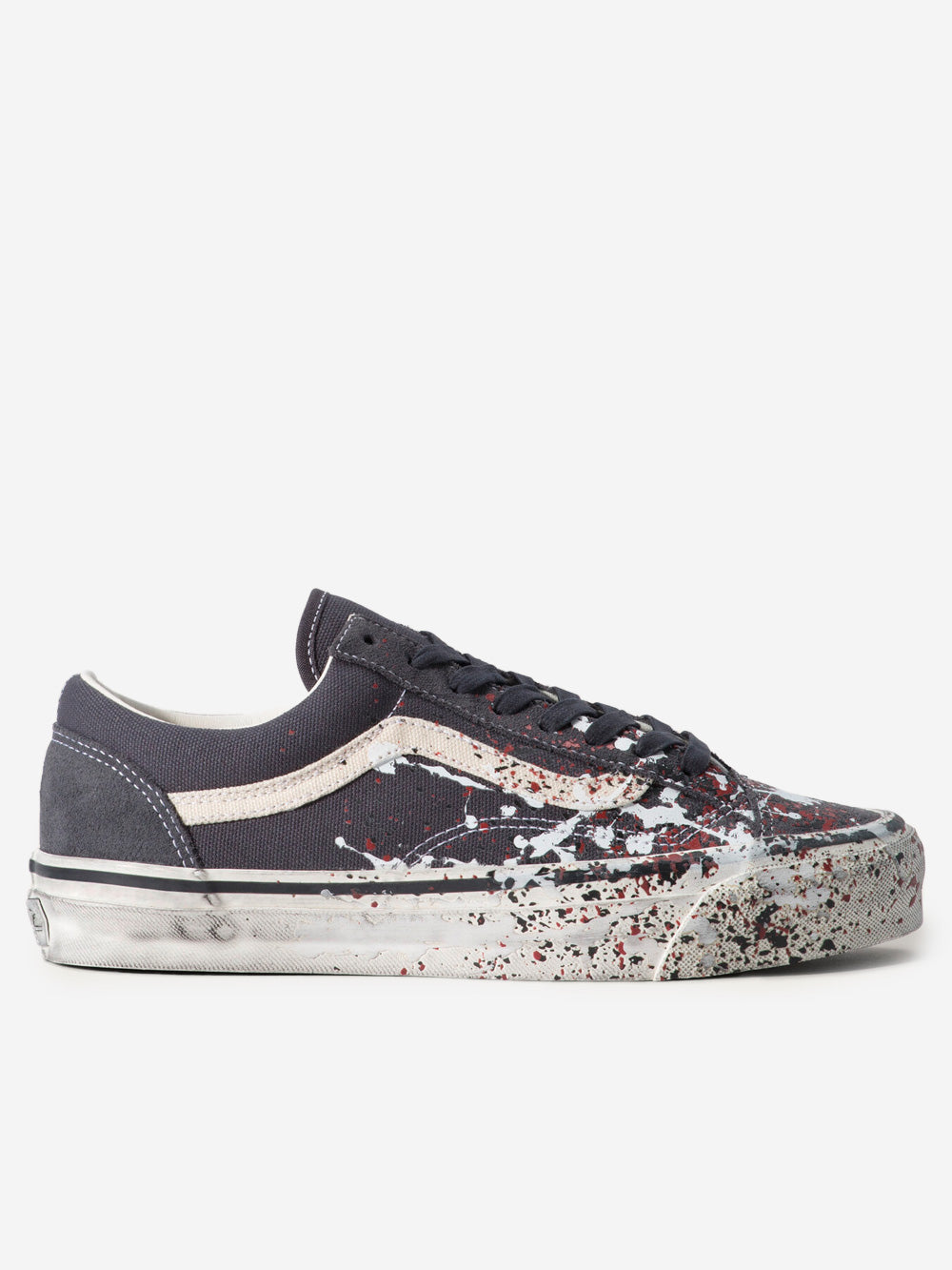 VANS Premium LX Old Skool 36 Paint Splatter 'Charcoal Grey' Grigio Urbanstaroma