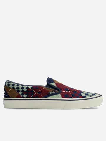 VANS LX Classic Slip-On 98 Pringle of Scotland blu