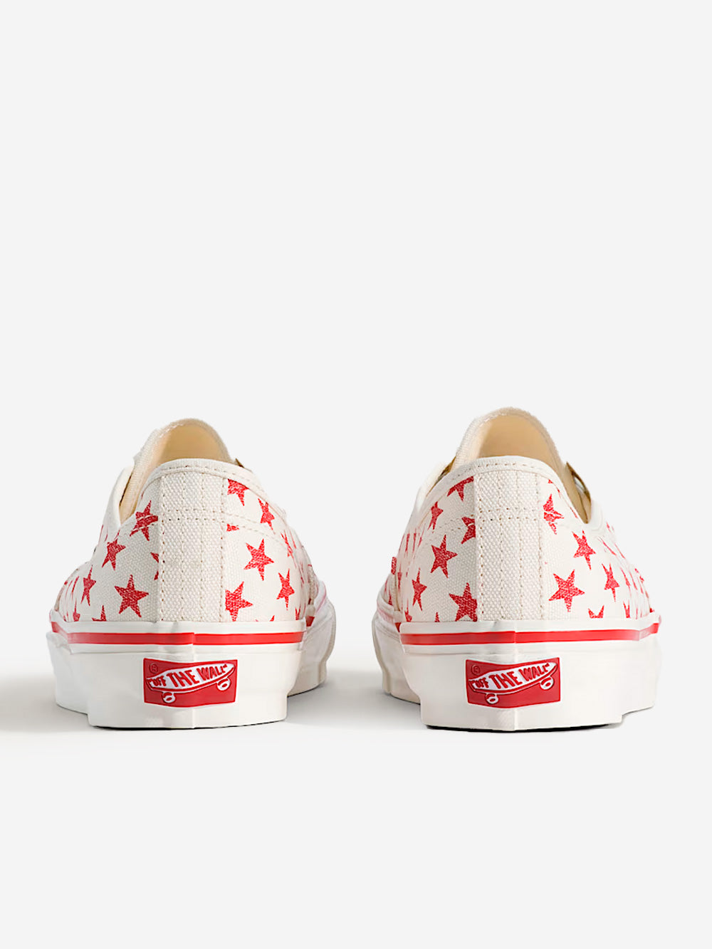 VANS LX Premium Authentic 44 'Stars' bianche e rosse Bianca rosso Urbanstaroma