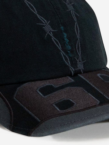 VANS A.O.D. Cappello nero distressed Nero