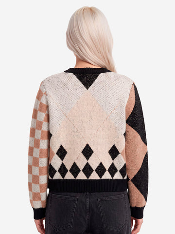 VANS x Pringle of Scotland Cardigan Bianco nero