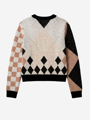 VANS x Pringle of Scotland Cardigan Bianco nero