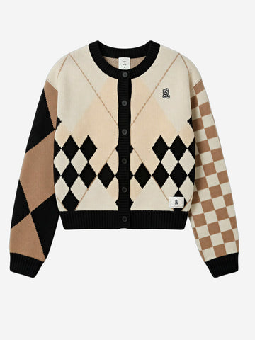 VANS x Pringle of Scotland Cardigan Bianco nero