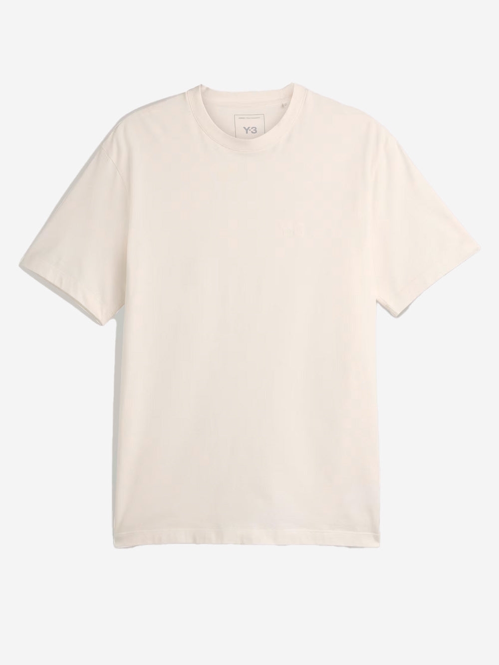 Y-3 T-shirt bianca con logo a trasferimento termico Off white Urbanstaroma