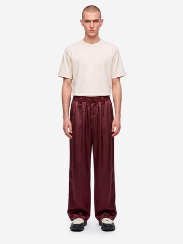 Y-3 T-shirt bianca con logo a trasferimento termico Off white