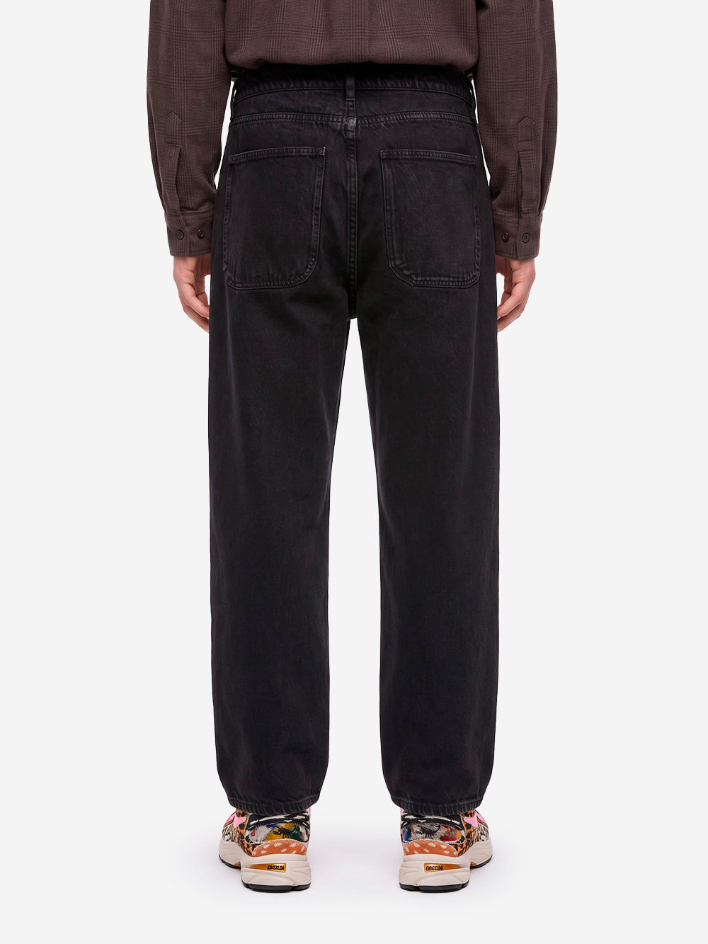 YMC Bez Pant in denim spalmato nero Nero Urbanstaroma
