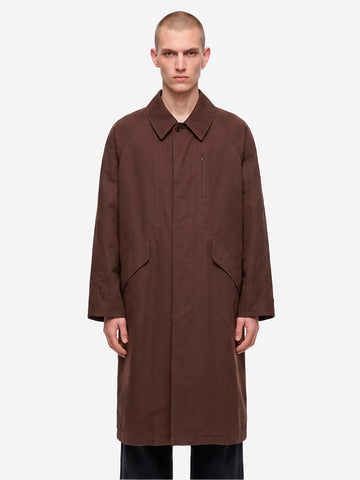 YMC Trench coat 'Tyrrell' marrone con maniche raglan Marrone