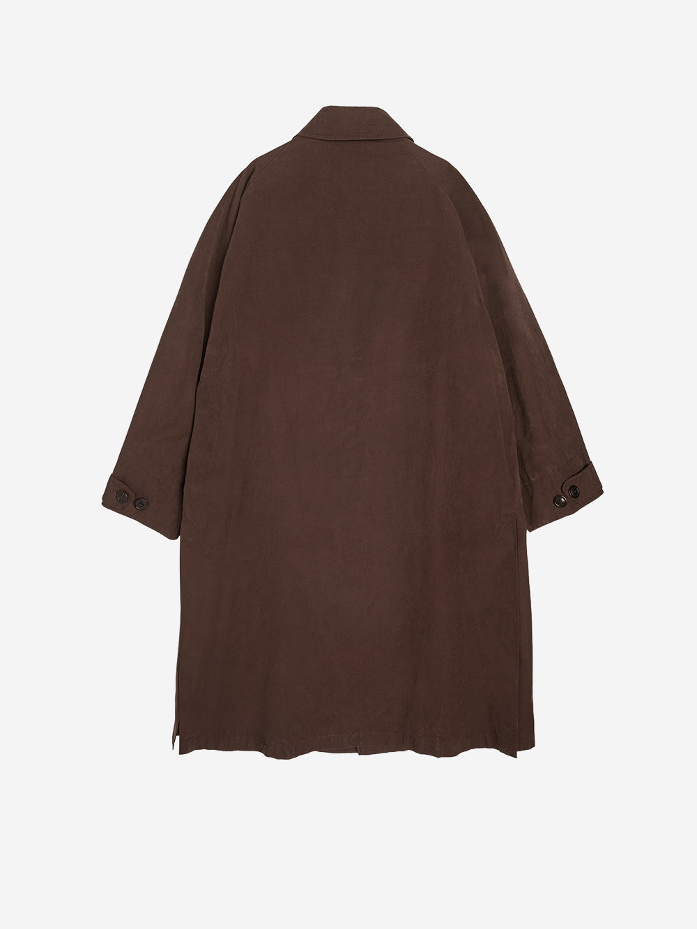 YMC Trench coat 'Tyrrell' marrone con maniche raglan Marrone Urbanstaroma