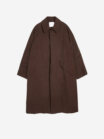 YMC Trench coat 'Tyrrell' marrone con maniche raglan Marrone