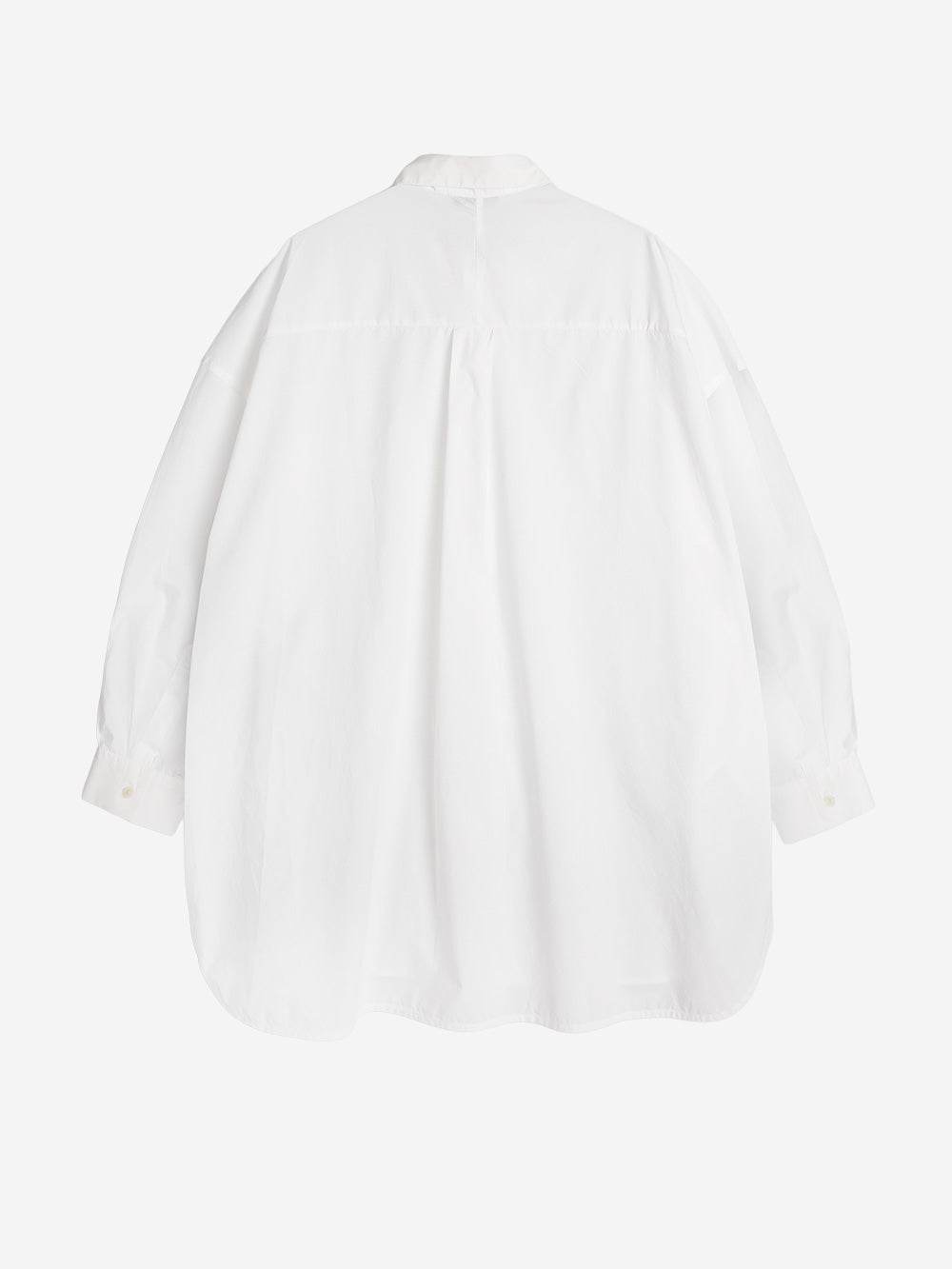 YMC Camicia 'Selene' oversize in popeline di cotone bianco Bianco Urbanstaroma