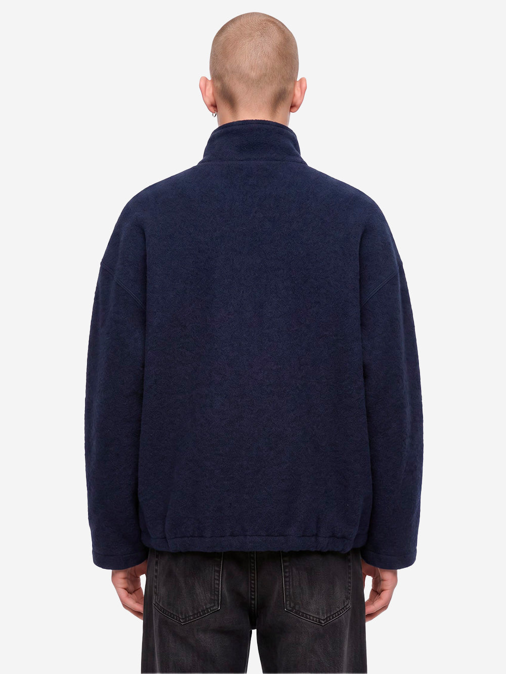 YMC Giacca 'Aron' in lana cotta blu con zip Blu scuro Urbanstaroma