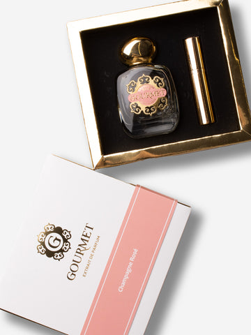 GOURMET Cofanetto regalo profumo Champagne Rosé Rosa