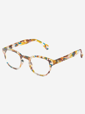 IZIPIZI C Reading Occhiali da lettura tartarugati blu Turchese marrone
