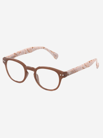IZIPIZI C Reading Occhiali da lettura marroni Marrone chiaro