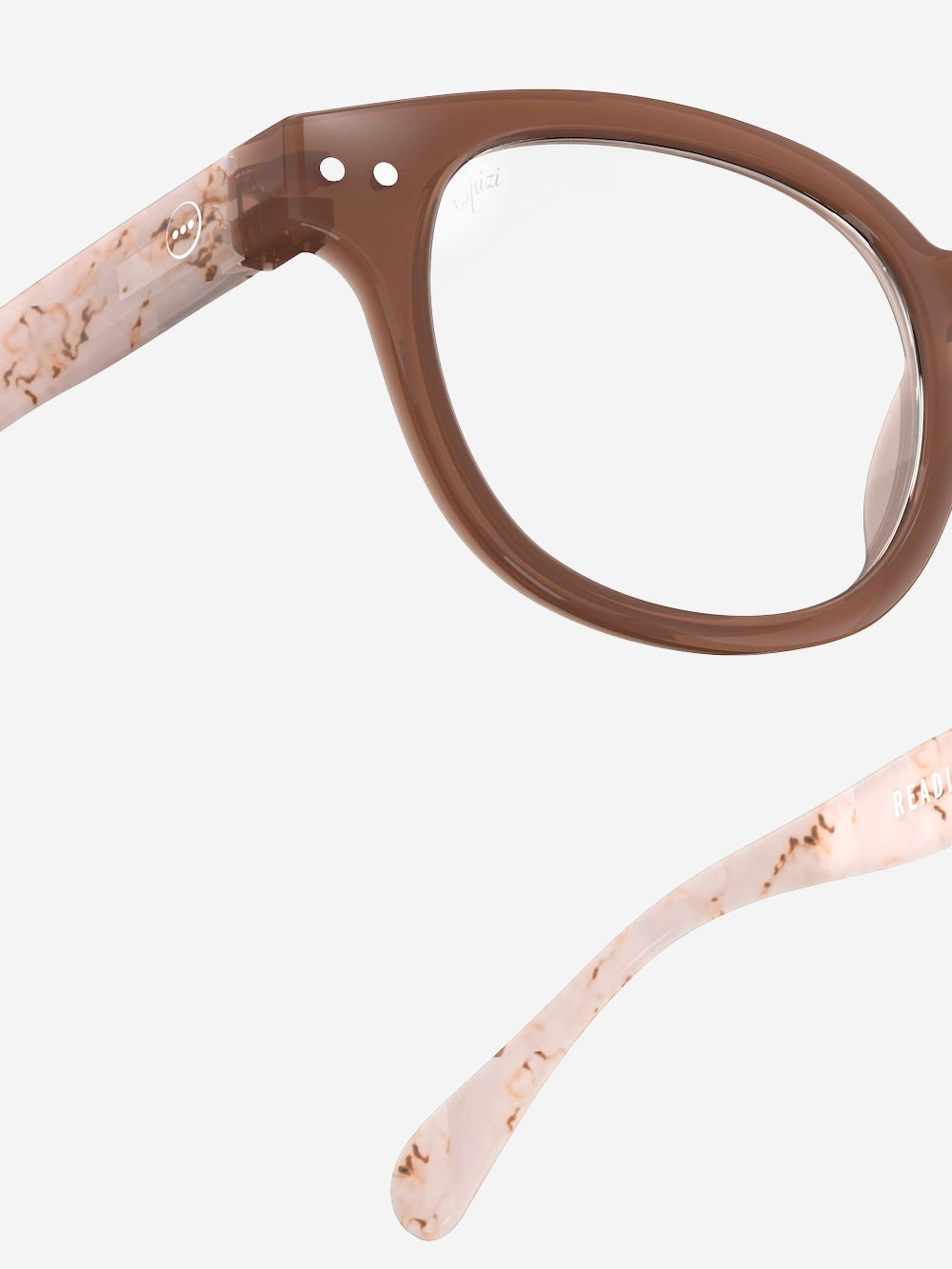 IZIPIZI C Reading Occhiali da lettura marroni Marrone chiaro Urbanstaroma