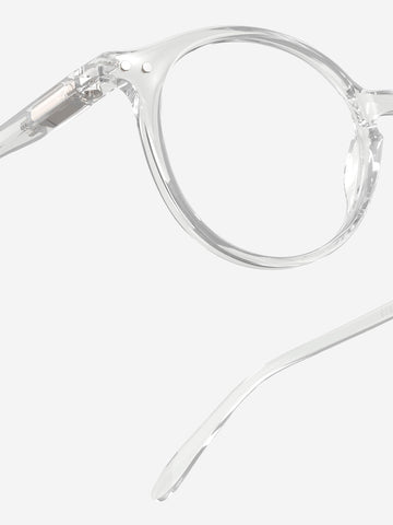 IZIPIZI D Reading Occhiali da lettura trasparenti Trasparente