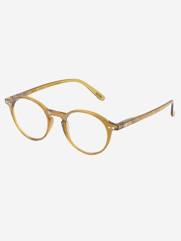 IZIPIZI D Reading Occhiali da lettura verde golden Verde marrone