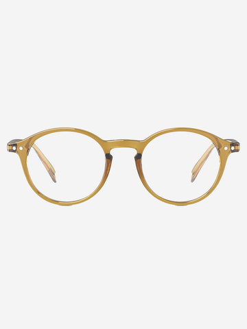 IZIPIZI D Reading Occhiali da lettura verde golden Verde marrone